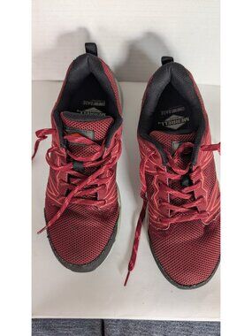 Merrell Womens F2413-18 Red Steel Toe Safety Boots Lace Up Size US 8